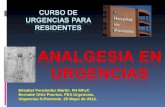 Analgesia en urgencias