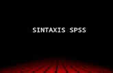 Sintaxis spss