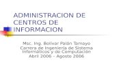 Administracion De Centros De InformacióN