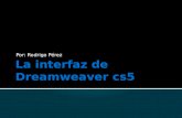 La interfaz de dreamweaver cs5
