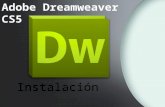 Instalacion de adobe dreamweaver cs5