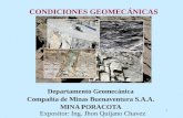 Condiciones geomecanicas de las rocas (primer tema)