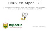 Linux en AlparTIC