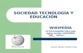 Sociedad tecnología y educación (wikipedia)