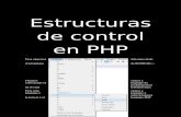 Estructuras de control en php
