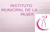 Instituto municipal de la  mujer autoestima