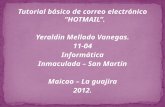 Tutorial correo electronico Hotmail