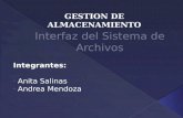 Interfaz del Sistema de Archivos