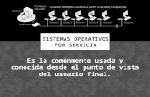 Sistemas operativos por servicio