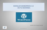Instalación de wordpress