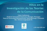 VideoConferencia "Hitos en la Investigación de las Teorías de la Comunicación"