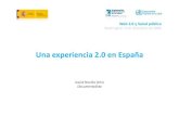 Una experiencia 2.0 en España