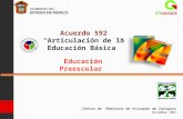 Acuerdo 592  Educacion Preescolar 2011