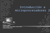 Introducción a los microprocesadores ii