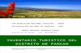INVENTARIO TURISTICO DEL DISTRITO DE PANCAN VALIDADO A NIVEL REGIONAL Y NACIONAL