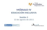 Marco conceptual y legal de la educación inclusiva