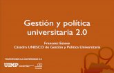 Gestión y Política Universitaria 2.0