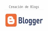 Uso de Blogger