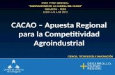 CACAO – Apuesta Regional para la Competitividad Agroindustrial