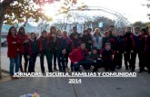 JORNADAS:  ESCUELA, FAMILIAS Y COMUNIDAD 2014