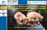 Jeimar Tapasco (DAPA-CIAT) - Evaluacion de la Vulnerabilidad frente al Cambio Climatico de la Agricultura en los Andes de Colombia, Ecuador y Peru