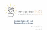 Introducción EmprendING _ Verano 2013