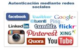 Autenticación mediante redes sociales - Victoria Valverde
