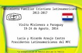 PRELA - Visita Misionera a Paraguay