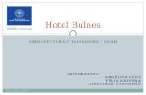Hotel Bulnes (avance de proyecto)