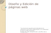 Diseño y edición de páginas web 1