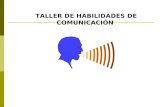 Taller De Habilidades De Comunicacion   Universidad Miguel Hernandez De Elche (Espan
