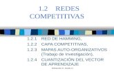 REDES NEURONALES COMPETITIVAS HAMMING