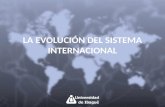 La evolución del sistema internacional slideshare