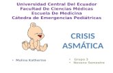 Asma Caso clinico (Crisis Asmática) Pediatría