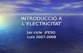Introducció A L’Electricitat