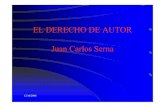 EL DERECHO DE AUTOR / Juan Carlos Serna 2004 05-12