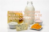 Insumos y aditivos en la elaboración de derivados lacteos