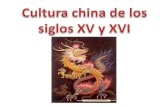 Cultura china de los siglos xv y xvi mario y josé