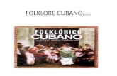 Folklore cubano