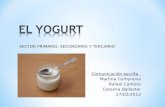 presentacion de power point/yogur