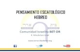 Pensamiento Escatológico Hebreo