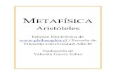 Metaf­sica (Arist³teles)