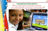 Canaima Educativo:  Una experiencia transformadora en el desarrollo curricular venezolano