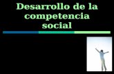 Desarrollo de la competencia social en el alumnado