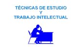 Técnicas de Estudio y Trabajo Intelectual