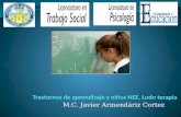 Trastornos de aprendizaje, Javier Armendariz Cortez, ludoterapia, Universidad Autonoma de Ciudad Juarez