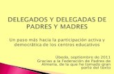 Función y organización de los Delegados de Padres y Madres