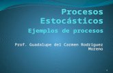 Ejemplos de Procesos Estocásticos