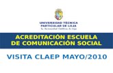 Visita Acreditación Comunicación Social UTPL