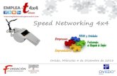 Speed-Networking del Proyecto EMPLEA-t 4x4 en Oviedo